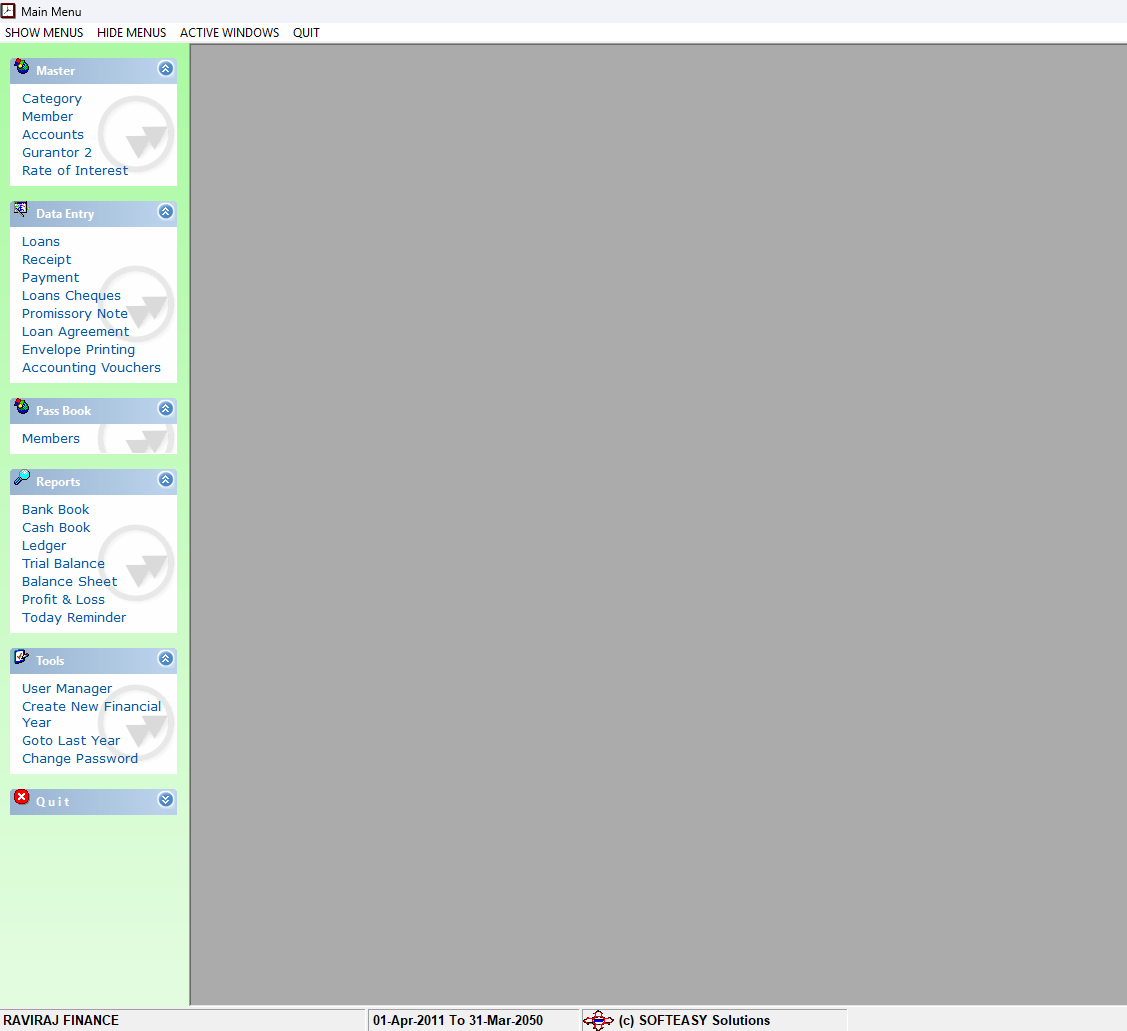 Finance Software
